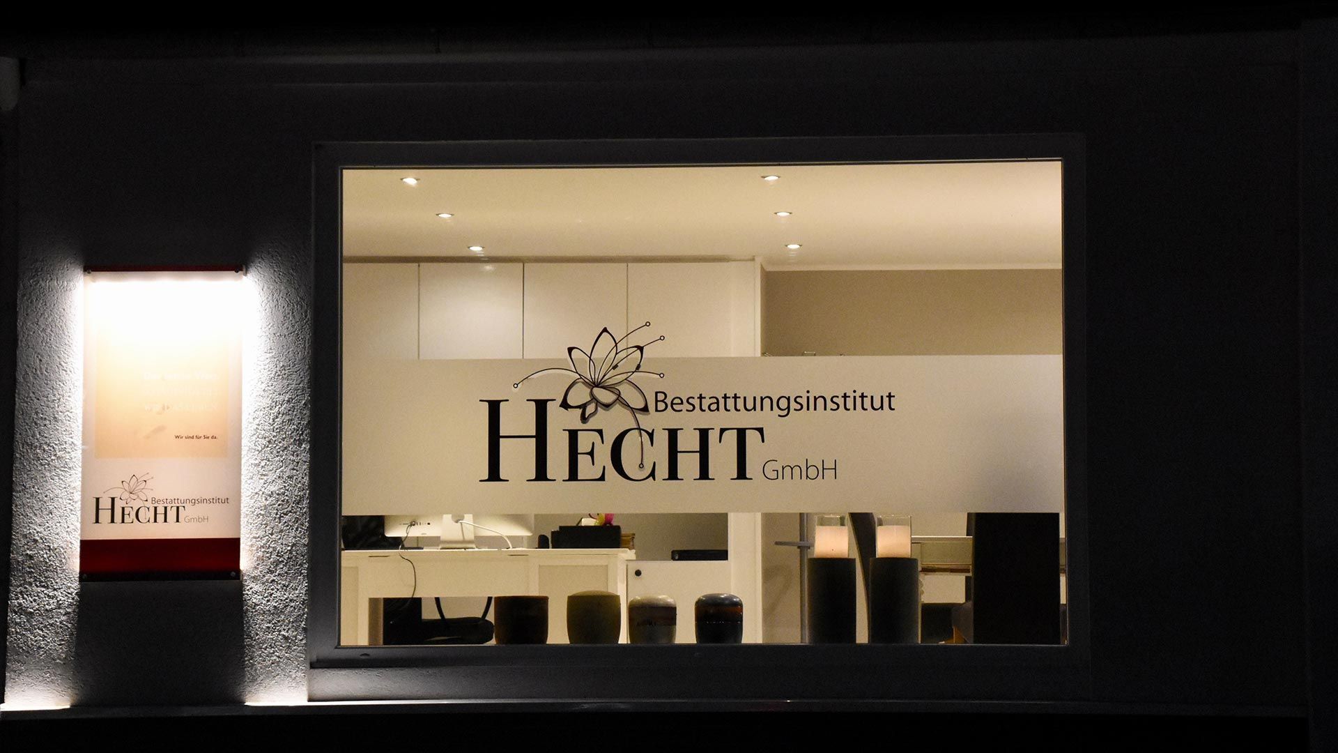 Aussenansicht Bestattungsinstitut Hecht in Reinfeld